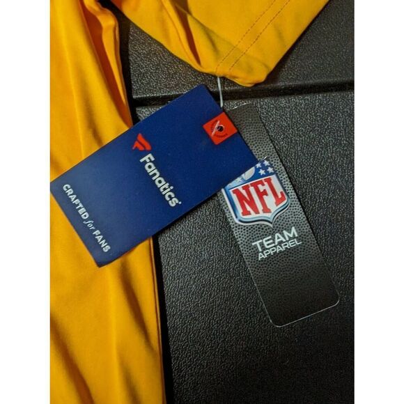 NWT Fanatics Gold Green Bay Packers Component Polo Men's Large - Picture 3 of 6